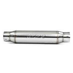MBRP Exhaust R1013 Resonator; 3in. inlet/outlet;16in. body; 20in. overall; T304