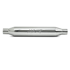 MBRP Exhaust R1015 Resonator; 2.25in. inlet/outlet; 22in. body; 26in. overall; T304