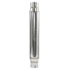 MBRP Exhaust R1017 Resonator; 3in. inlet/outlet; 22in. body; 26in. overall; T304