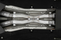 MBRP Exhaust 12-21 Ferrari 812SF/ 812GTS F12 6.3L/6.5L V12 70mm X-Pipe Kit T304 Stainless Steel MBRP S3900304