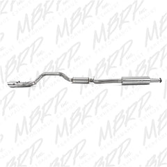 MBRP Exhaust S4200304 3in. Cat Back; Dual Center Outlet; T304