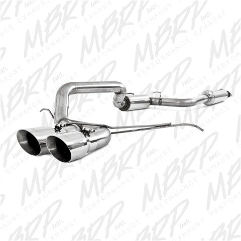 MBRP Exhaust S4200304 3in. Cat Back; Dual Center Outlet; T304