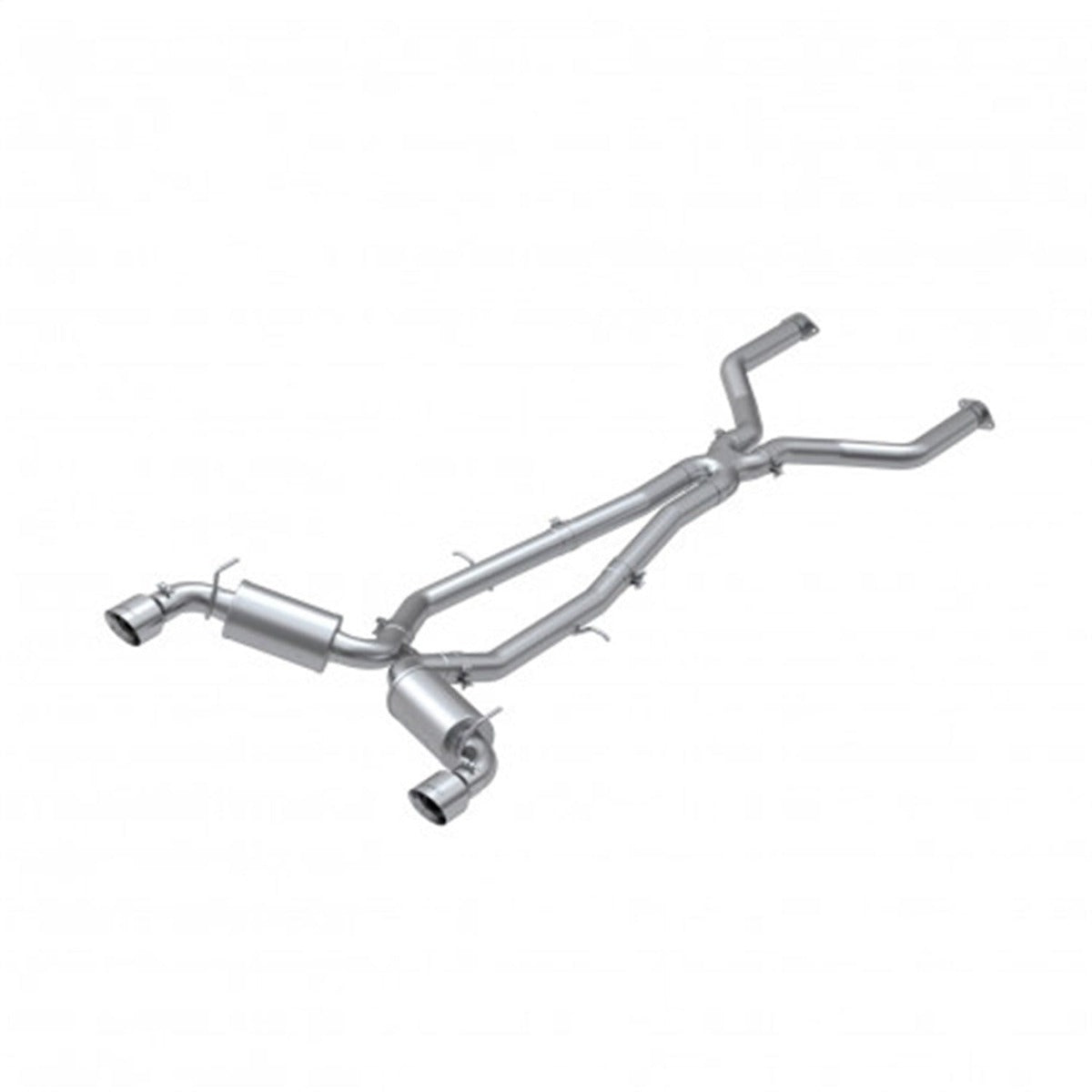 MBRP Exhaust S4404304 3in. Cat Back; Dual Rear; T304