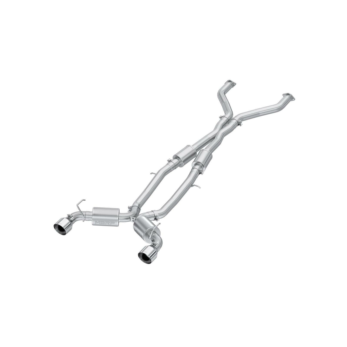 MBRP Exhaust T304 Stainless Steel 3" Cat-Back Dual Rear Exit PN. S4408304