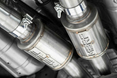 MBRP Exhaust T304 Stainless Steel 3" Cat-Back Dual Rear Exit with Carbon Fiber Tips PN. S44083CF