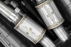 MBRP Exhaust T304 Stainless Steel 3" Cat-Back Dual Rear Exit with Carbon Fiber Tips PN. S44083CF