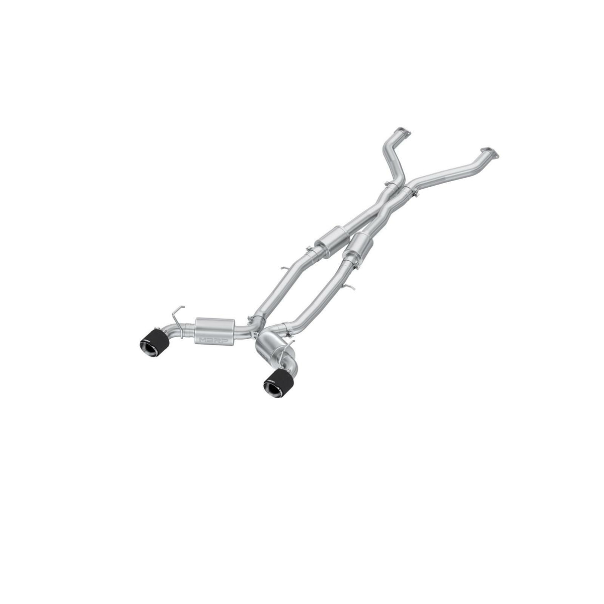 MBRP Exhaust T304 Stainless Steel 3" Cat-Back Dual Rear Exit with Carbon Fiber Tips PN. S44083CF