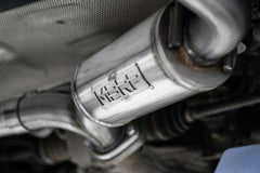 MBRP Exhaust 2019-2023 Mazda 3 Hatchback FWD/AWD 2.5/2.5T Armor Pro T304 Stainless Steel 2.5 Inch Axle-Back Dual Split Rear with Carbon Fiber Tips Street Profile MBRP S44503CF