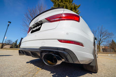 MBRP Exhaust T304 Stainless Steel 3" Cat-Back Dual Split Rear with Oval Black Chrome Tips PN. S46103BC