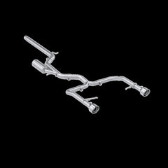 MBRP Exhaust 2022-Up Volkswagen Jetta GLI 2.0 TSI T304 Stainless Steel 3 Inch Cat-Back 2.5 Inch Dual Split Rear Street Profile MBRP S4615304