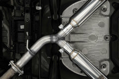 MBRP Exhaust Aluminized Steel 2.5" Axle-Back Dual Split Rear with Quad Tips PN. S4711AL