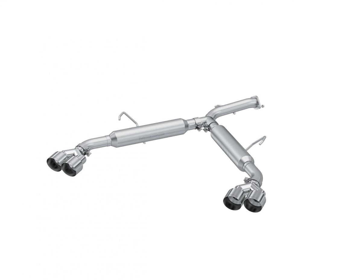 MBRP Exhaust Aluminized Steel 2.5" Axle-Back Dual Split Rear with Quad Tips PN. S4711AL