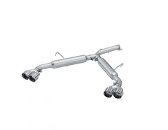 MBRP Exhaust Aluminized Steel 2.5" Axle-Back Dual Split Rear with Quad Tips PN. S4711AL