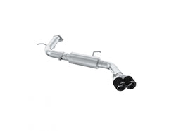 MBRP Exhaust T304 Stainless Steel 3" Axle-Back Single Rear Exit with Dual Outlet Carbon Fiber Tip PN. S47123CF