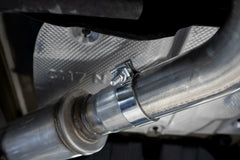MBRP Exhaust Aluminized Steel 3" Axle-Back Single Rear Exit with Dual Outlet Tip PN. S4712AL
