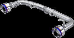 MBRP Exhaust 22-Up Subaru BRZ and 22-Up Toyota GR86 2.4L T304 Stainless Steel 2.5 Inch Axle-Back Dual Split Rear with Burnt End Tips MBRP S48053BE