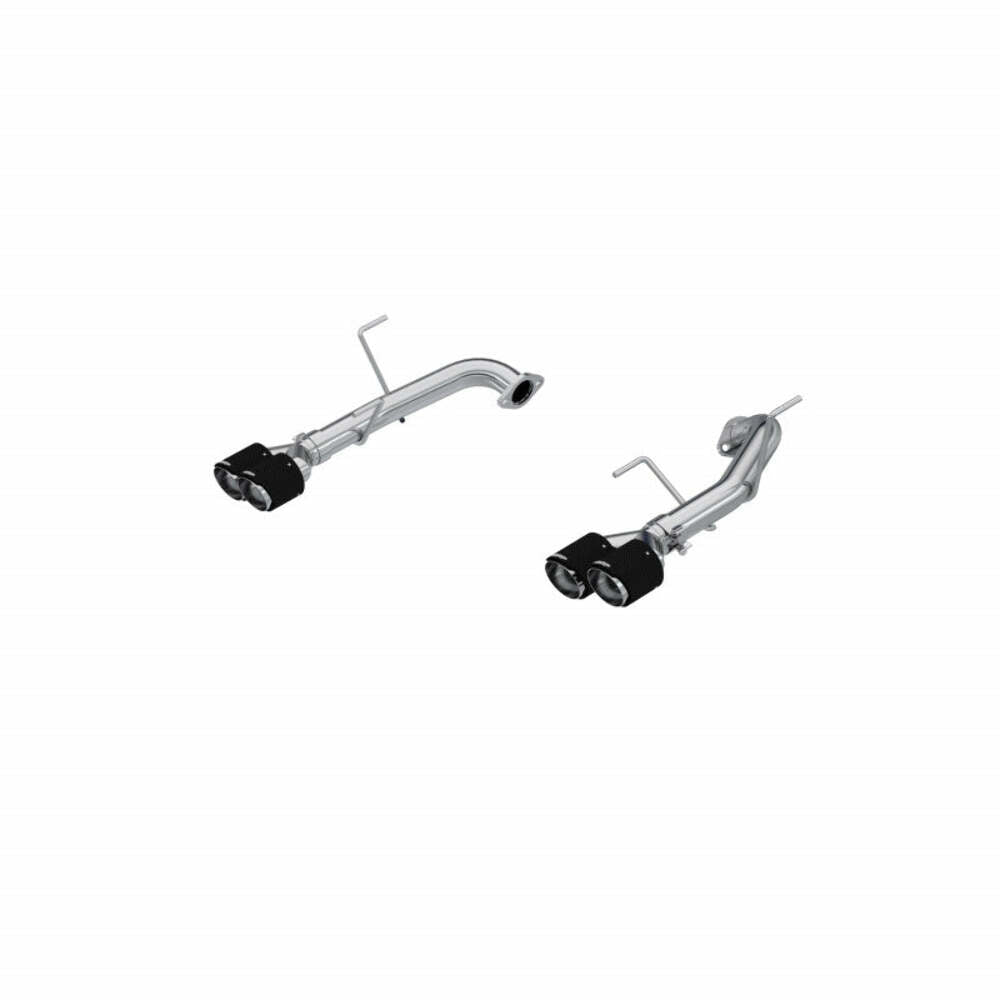 MBRP Exhaust 22-Up Subaru WRX 2.4L T304 Stainless Steel 2.5 Inch Axle-back Dual Split Rear Quad CF Tips MBRP S48103CF