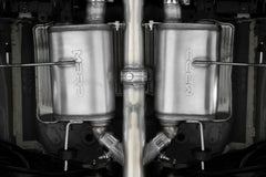MBRP Exhaust T304 Stainless Steel 3" Cat-Back Triple Center Outlet with Burnt End Tips Active PN. S49023BE