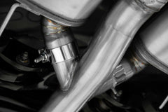 MBRP Exhaust T304 Stainless Steel 3" Cat-Back Triple Center Outlet with Burnt End Tips Active PN. S49023BE