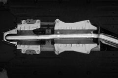 MBRP Exhaust T304 Stainless Steel 3" Cat-Back  2.5" Dual Split Rear with Carbon Fiber Tips PN. S49033CF