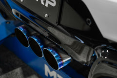 MBRP Exhaust T304 Stainless 3" Cat-Back Triple Center Outlet with Burnt End Tips Active PN. S49043BE