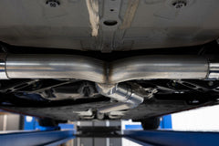 MBRP Exhaust Aluminized Steel 3" Cat-Back 2.5" Dual Split Rear with Quad Tips PN. S4906AL