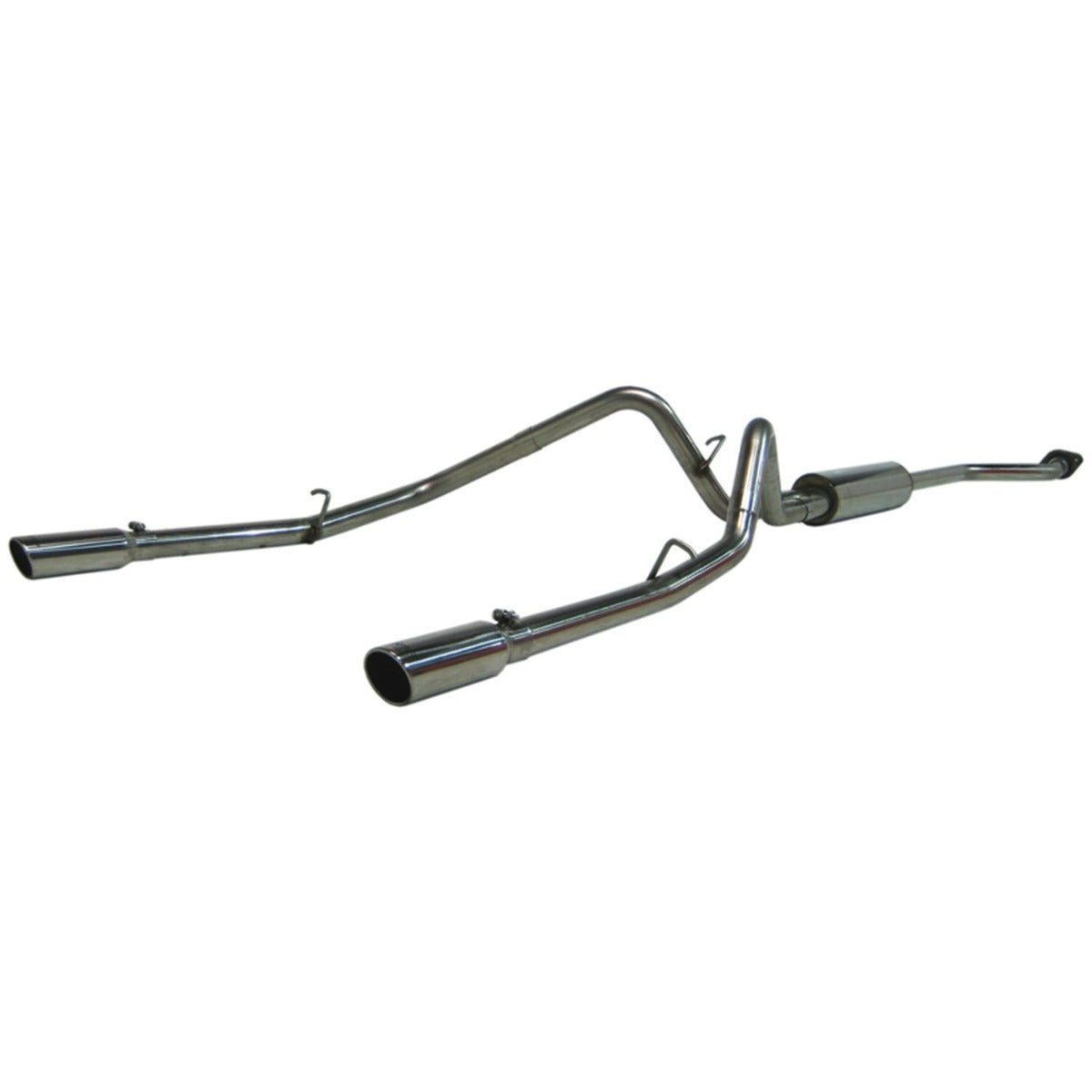 MBRP Exhaust S5016409 2 1/2in. Cat Back; Dual Split Rear; T409