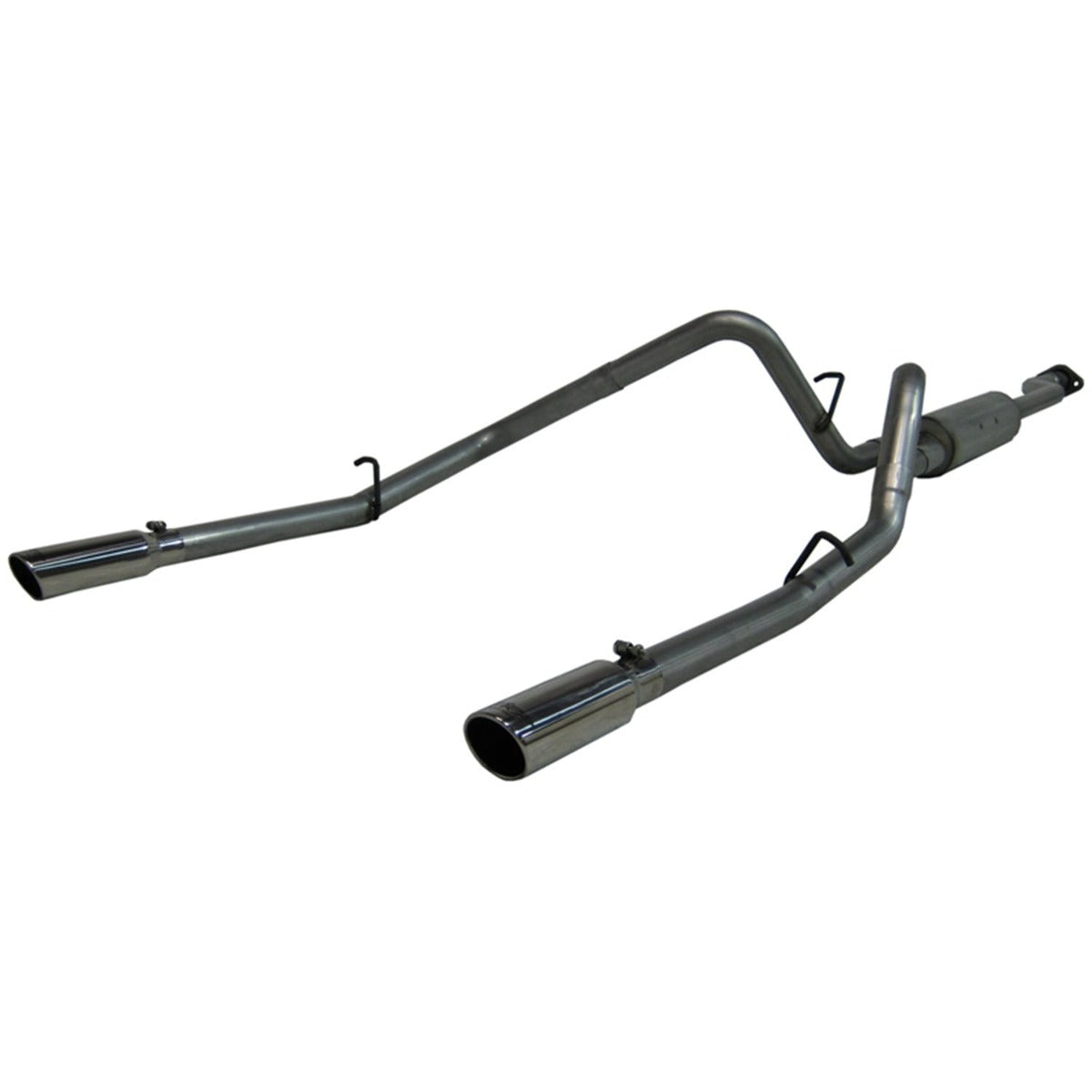 MBRP Exhaust S5016AL 2 1/2in. Cat Back; Dual Split Rear; AL
