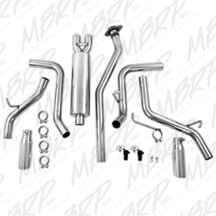 MBRP Exhaust S5018409 2.5in. Cat Back; Dual Split Side; T409