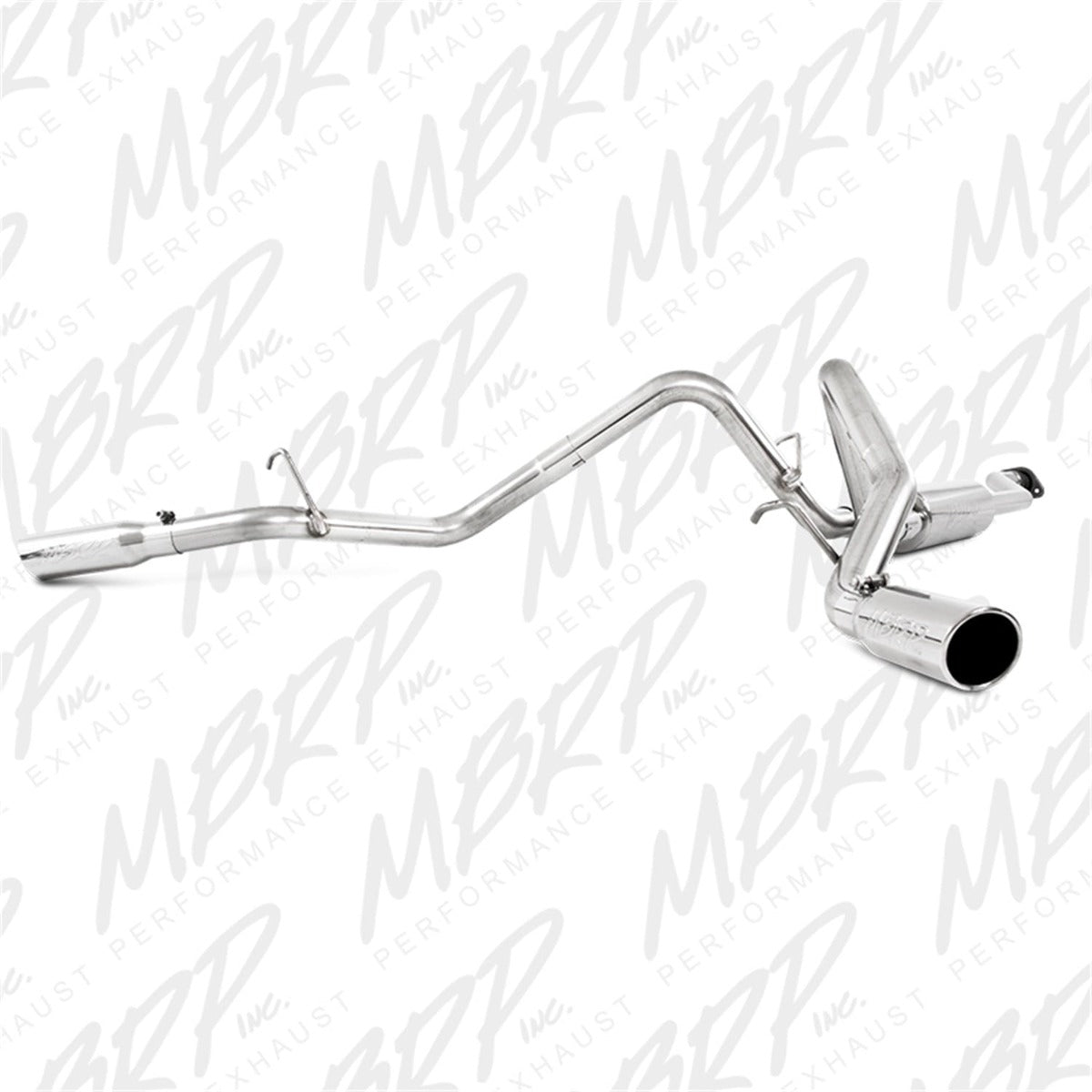 MBRP Exhaust S5018409 2.5in. Cat Back; Dual Split Side; T409