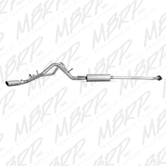 MBRP Exhaust S5018AL 2.5in. Cat Back; Dual Split Side; AL