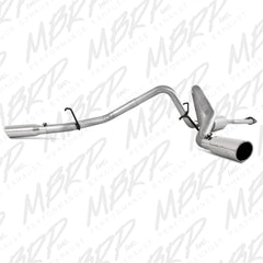 MBRP Exhaust S5018AL 2.5in. Cat Back; Dual Split Side; AL