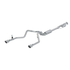 MBRP Exhaust T304 Stainless Steel 3" Cat-Back 2.5" Dual Split Rear Exit PN. S5021304