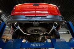 MBRP Exhaust Aluminized Steel 3" Cat-Back 2.5" Dual Split Rear Exit PN. S5021AL