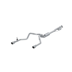 MBRP Exhaust Aluminized Steel 3" Cat-Back 2.5" Dual Split Rear Exit PN. S5021AL