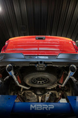 MBRP Exhaust Black-Coated Aluminized Steel 3" Cat-Back 2.5" Dual Split Rear Exit PN. S5021BLK