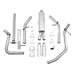 MBRP Exhaust S5038AL 2 1/2in. Cat Back; Dual Split Side; AL