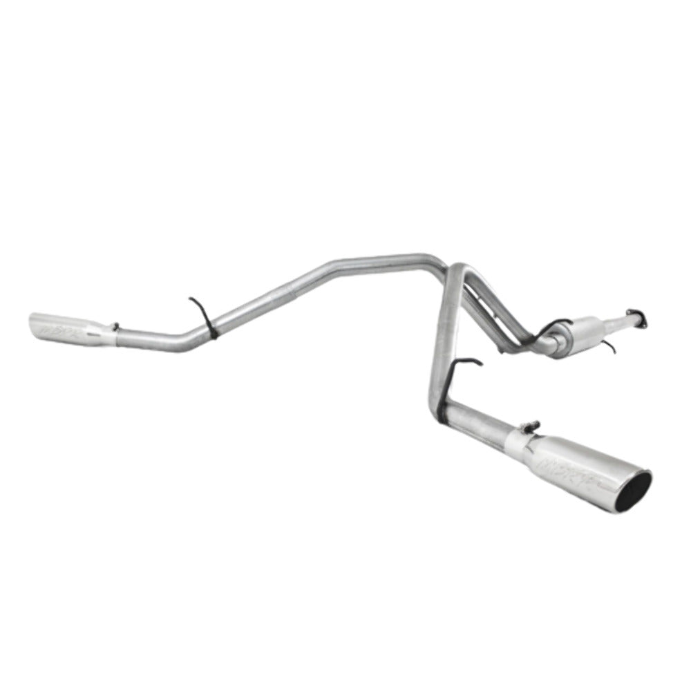MBRP Exhaust S5038AL 2 1/2in. Cat Back; Dual Split Side; AL