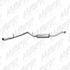 MBRP Exhaust S5046AL 2 1/2in. Cat Back; Single Side; AL