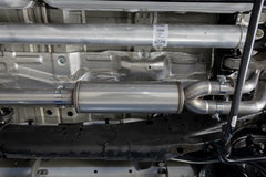 MBRP Exhaust Aluminized Steel 3" Cat-Back 2.5" Dual Split Rear Quad Tips PN. S5057AL