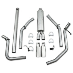 MBRP Exhaust S5058AL 2 1/2in. Cat Back; Dual Split Rear; AL
