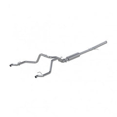 MBRP Exhaust S5065304 2 1/2in. Cat Back; Dual Rear ; T304