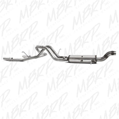MBRP Exhaust S5074409 2 1/2in.Cat Back; Dual Rear; T409