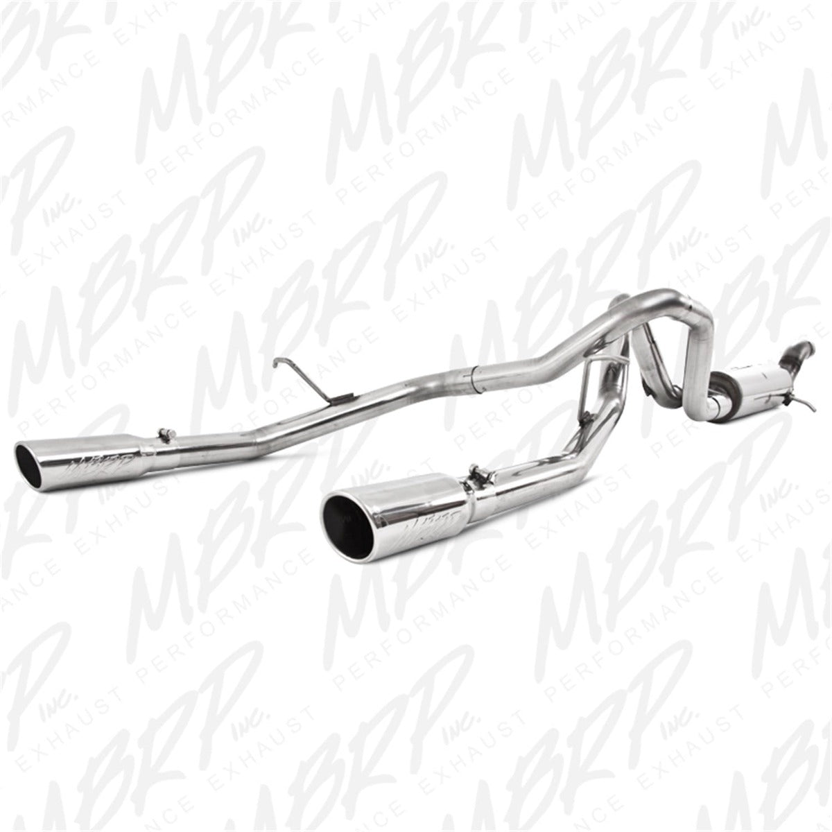 MBRP Exhaust S5074409 2 1/2in.Cat Back; Dual Rear; T409