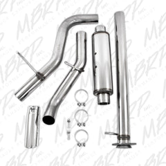 MBRP Exhaust S5076409 3 1/2in.Cat Back; Single Side; T409