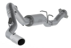 MBRP Exhaust S5076AL 3 1/2in.Cat Back; Single Side; AL