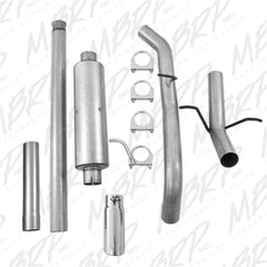 MBRP Exhaust S5080AL 3in. Cat Back; Single Side Exit; AL