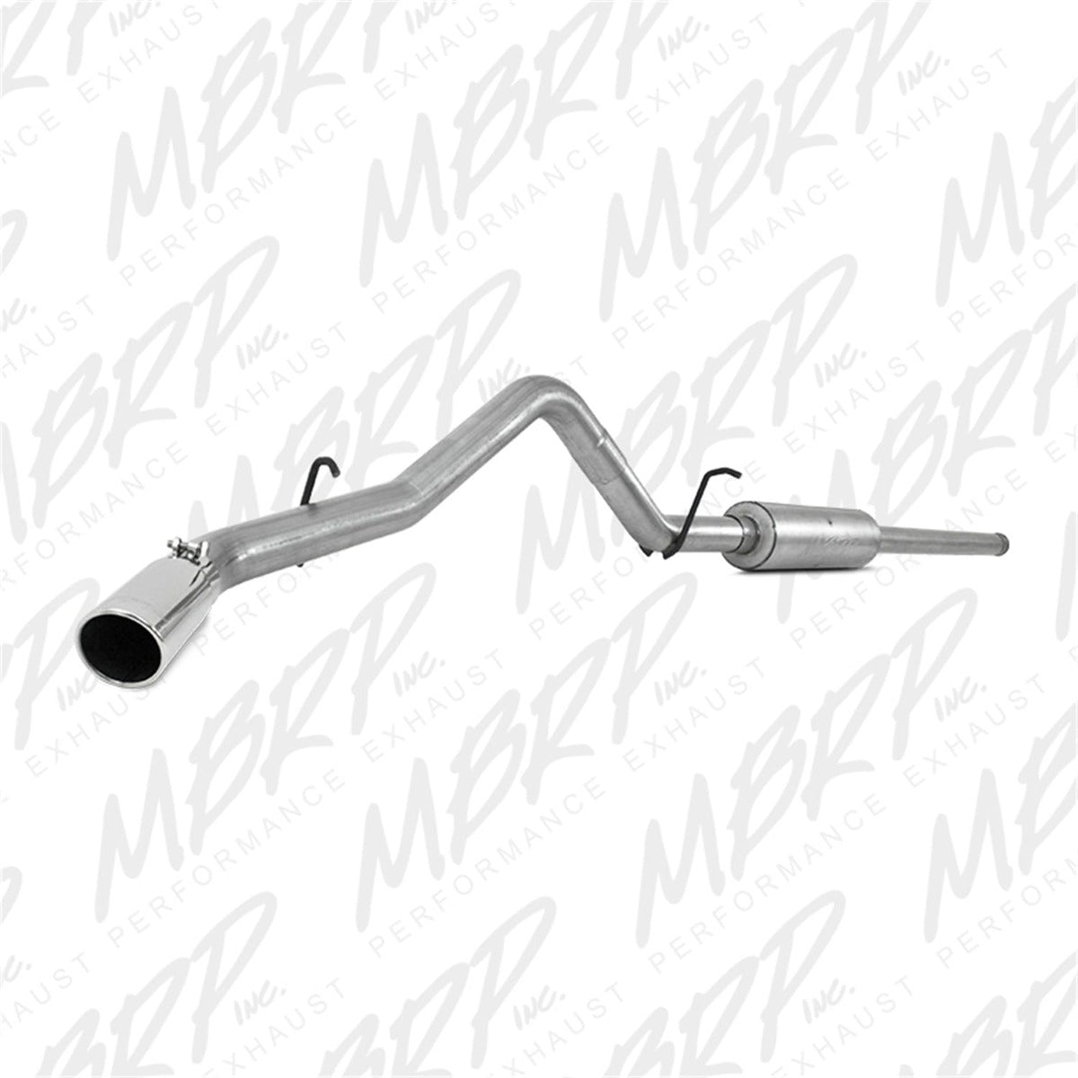 MBRP Exhaust S5080AL 3in. Cat Back; Single Side Exit; AL
