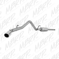 MBRP Exhaust S5080AL 3in. Cat Back; Single Side Exit; AL