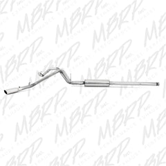 MBRP Exhaust S5082409 3in. Cat Back; Dual Split Side; T409